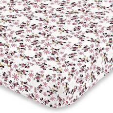 NoJo Minnie Mouse Super Soft Holiday Fitted Crib Sheet 28x52"