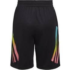 adidas Boy's Aeroready Gradient Stripe Shorts - Black