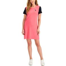 Tommy Hilfiger Women's Colorblocked Heart T-shirt Dress - Rosette