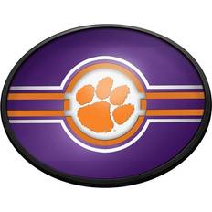 The Fan-Brand Clemson Tigers Oval Slimline Lighted Wall Sign