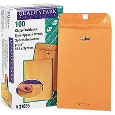 Quality Park Kraft Clasp Envelopes 6"x9" 100-pack
