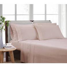 Pink - Queen Bed Sheets Cannon Heritage Bed Sheet Pink (203.2x152.4)