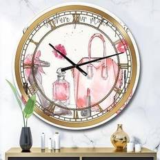 Design Art Chic Accents I Glam Wall Clock Wall Clock 36"