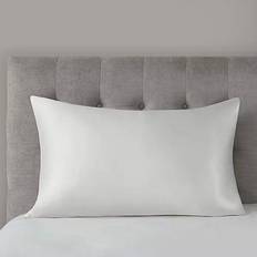 Textiles Madison Park Mulberry Silk Pillow Case White (76.2x50.8)