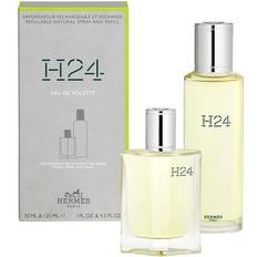 Hermès Gaveesker Hermès H24 Set EdT 30ml + EdT 125ml Refill