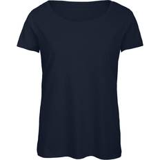 B&C Collection Women's Triblend Short-Sleeved T-shirt - Navy Blue