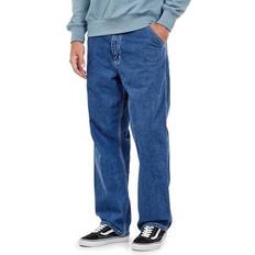 Carhartt Herren Jeans Carhartt Simple Pant Denim Jeans - Blue/Stone Washed