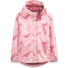 The North Face Girl's Printed Antora Rain Jacket - Slate Rose Dye Texture Small Print (NF0A7QJK-5N1)