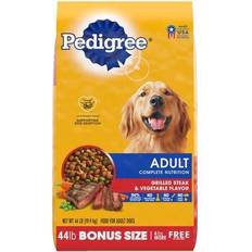 Dog Food - Dogs Pets Pedigree Adult Grilled Steak & Vegetable Flavor 20