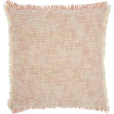 Mina Victory Life Styles Woven Fringe Complete Decoration Pillows Pink (50.8x50.8)
