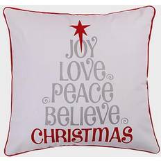 Levtex Home Snowflake Love Joy Peach Complete Decoration Pillows White (50.8x50.8)