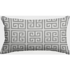 Majestic Home Goods Gray Trellis Small Pillow