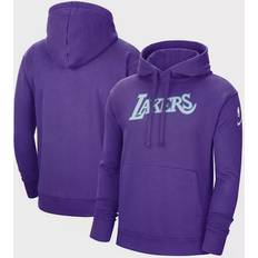 Nike Jackets & Sweaters Nike Los Angeles Lakers 21/22 City Edition Essential Logo Pullover Hoodie Sr