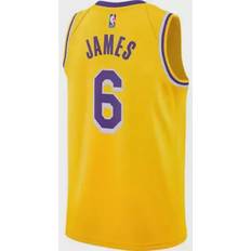 Nike FC Barcelona Sports Fan Apparel Nike Los Angeles Lakers LeBron James #6 Icon Jersey Sr