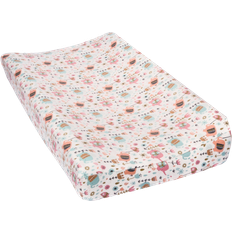 Trend Lab Playful Elephants Deluxe Flannel Changing Pad Cover