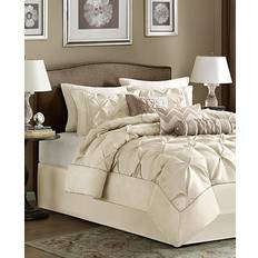 Madison Park Laurel Bed Linen White (228.6x208.28)