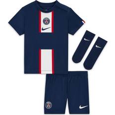 Nike Paris Saint-Germain Soccer Uniform Sets Nike Paris Saint Germain Home Kit 22-23 Kids