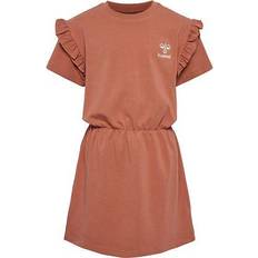 Braun Kleider Hummel Jumpy Dress S/S - Copper Brown (219324-6113)