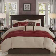 California King Bedspreads Madison Park Palmer Bedspread Red (264.16x233.68cm)