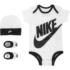 Nike Infant Futura Logo Box Set 3-Piece - White