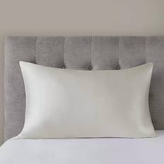 Textiles Madison Park Mulberry Silk Pillow Case White (91.44x50.8cm)