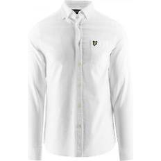 Herre Skjorter på salg Lyle & Scott Oxford Shirt - White