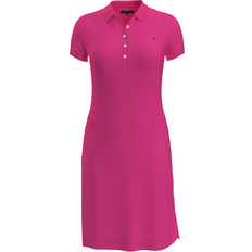 Tommy Hilfiger Solid Polo Dress - Pink Passion
