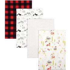 Baby Blankets Trend Lab Buffalo Check Woodland Flannel Blankets 4-pack