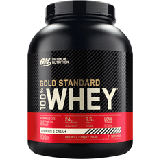Eiweißpulver Optimum Nutrition Gold Standard 100% Whey Protein Powder Cookies & Cream 2.27kg