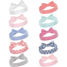 Hudson Knot Bow Headbands 10-pack - Pastel Floral