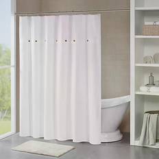 White Bathtub & Shower Accessories Madison Park Finley (65837986)