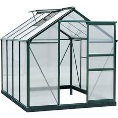 OutSunny Walk-in Plant Greenhouse 4.79m² Aluminum Plastic