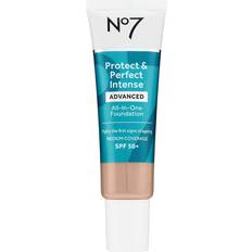 No7 Base Makeup No7 Protect & Perfect Advanced All In One Foundation SPF50+ Cool Vanilla