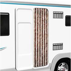 VidaXL Camping & Outdoor vidaXL Insect Curtain Beige and Light Brown 56x185 cm Chenille