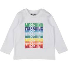 Moschino Kid-Teen Cream Graphic T-shirt