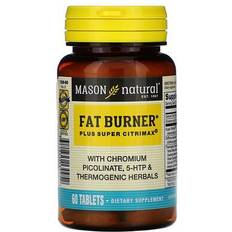 Detox Gewichtskontrolle & Detox Mason Natural Fat Burner Plus Super Citrimax 60 Tablets 60 Stk.