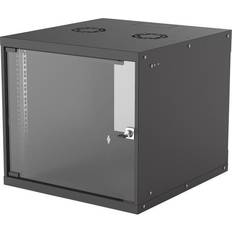 Intellinet Network Cabinet Wall Mount (Basic) 9U, 560mm Deep, Black, Flatpack, Max 50kg, 19" Three Year Warranty