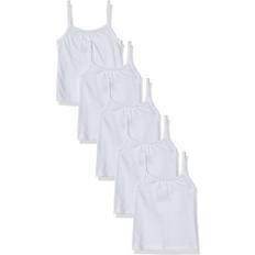 Babies Tops Children's Clothing Hanes Toddler Girl's Tagless Cami 5-pack - White