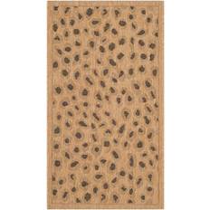 Natural Carpets on sale Safavieh Courtyard Collection Natural, Gold 24x43"