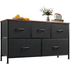 WLIVE 5 Drawers Chest of Drawer 39.4x21.3"