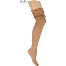 Plus Lace Stockings by Glamory Hosiery, Nude, Yandy.com Nude