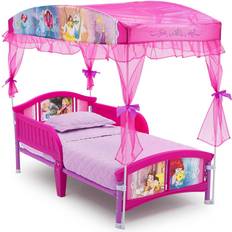 Kid's Room Delta Children Princess Canopy Toddler Bed 29.5x54.5"