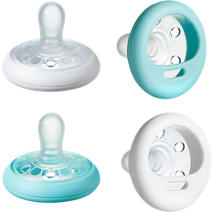 Tommee Tippee Closer to Nature Breast-like Soothers 0-6m 4-pack