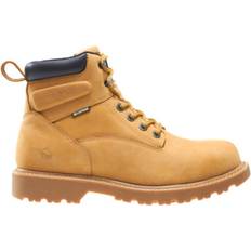 Yellow Hiking Shoes Wolverine Floorhand Waterproof 6 - Wheat
