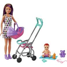 Mattel Baby Dolls Dolls & Doll Houses Mattel Barbie Skipper Babysitter Doll
