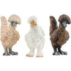 Tiere Figurinen Schleich Farm World Chicken Friends 42574
