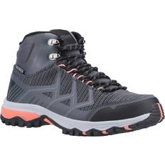 Cotswold Womens/ladies Wychwood Hiking Boots (grey/coral)