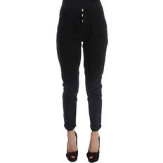 Costume National Women's Cotton Slim Fit Cropped Jeans SIG30119
