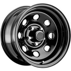 RC Toys Pro Comp Steel Wheels Series 97 Wheel with Flat Black Finish (15x10 /5x4.5