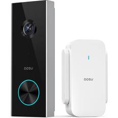 Wireless video doorbell camera Aosu Wireless Flush Mount Video Doorbell